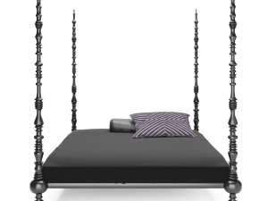 ceccotti collezioni mamma li turchi bed Model 3D