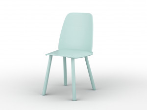 muuto nerd chairs 3D मॉडल