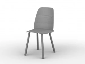 muuto nerd chairs 3D Model