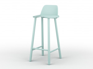 muuto nerd chairs 3D मॉडल