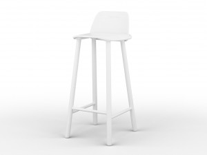 muuto nerd chairs 3D मॉडल
