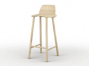 muuto nerd chairs 3D Model