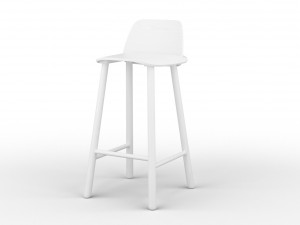 muuto nerd chairs 3D मॉडल