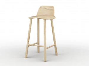 muuto nerd chairs 3D Model