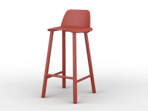 muuto nerd chairs 3D Model