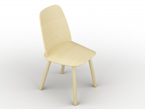 muuto nerd chairs 3D मॉडल