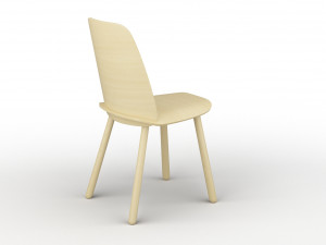 muuto nerd chairs 3D मॉडल