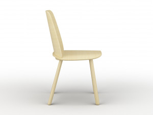 muuto nerd chairs 3D मॉडल