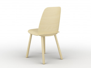 muuto nerd chairs 3D मॉडल
