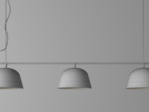 muuto ambit rail lamp Modelo 3D