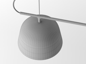 muuto ambit rail lamp Modelo 3D
