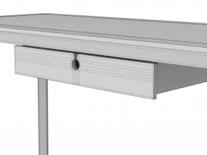 ikea lisabo table set 3D Model