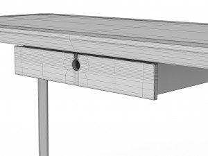 ikea lisabo table set 3D 모델