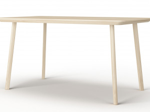 ikea lisabo table set 3D 모델
