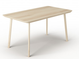 ikea lisabo table set 3D 모델
