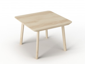 ikea lisabo table set 3D 모델