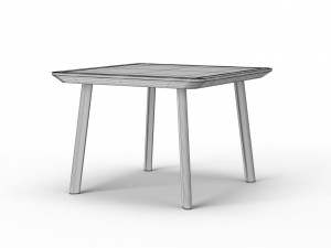 ikea lisabo table set 3D 모델