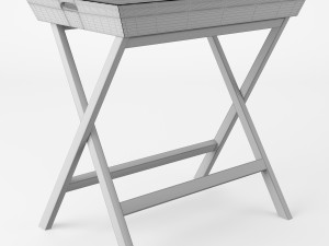 ainsley tray table 3D 모델