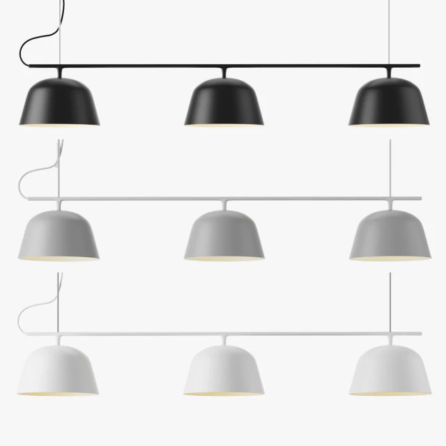 muuto ambit rail lamp 3D Model .c4d .max .obj .3ds .fbx .stl .blend 