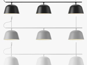 lámpara de riel muuto ambit Modelo 3D