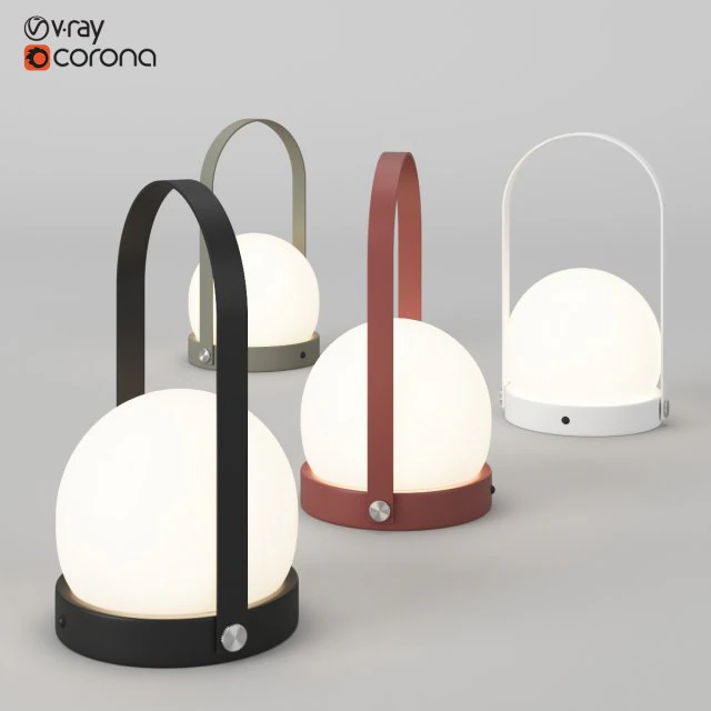 menu carrie lamp 3D Model .c4d .max .obj .3ds .fbx .stl .blend