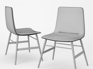 amelie basic chair 3D 모델