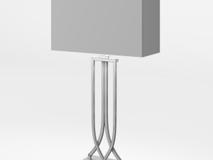 art deco table lamp 3D 模型