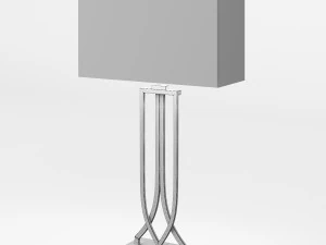 art deco table lamp 3D Model