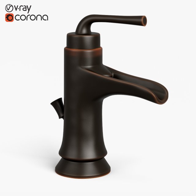 water tap 3D Модель .c4d .max .obj .3ds .fbx .stl .blend 