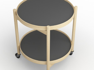 bolling tray table Modèle 3D