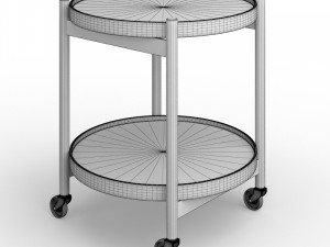 bolling tray table Modèle 3D