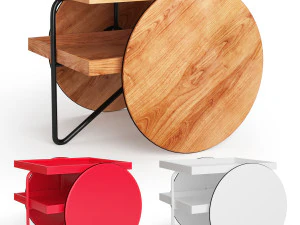 卡萨马尼亚战车移动桌 3D 模型