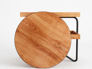 casamania chariot mobile table 3D Model