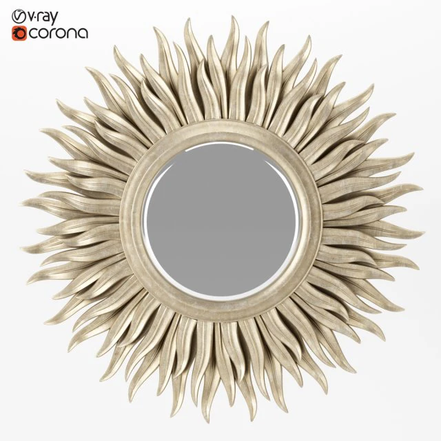 chelini mirror 3D Model .c4d .max .obj .3ds .fbx .stl .blend