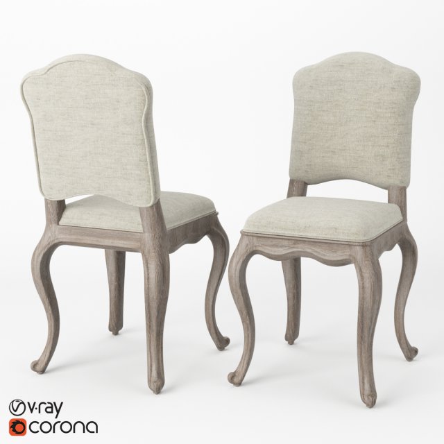 classic chair Modelo 3D .c4d .max .obj .3ds .fbx .stl .blend 