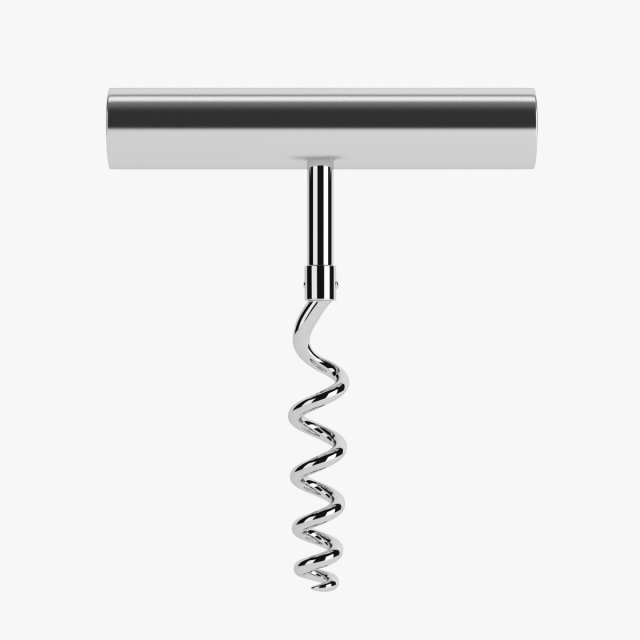 corkscrew steel Modelo 3D .c4d .max .obj .3ds .fbx .stl .blend 