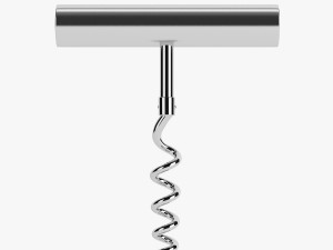 corkscrew steel 3D Model