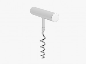corkscrew steel Modelo 3D