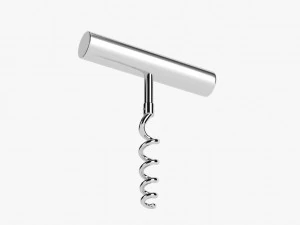 corkscrew steel 3D Model