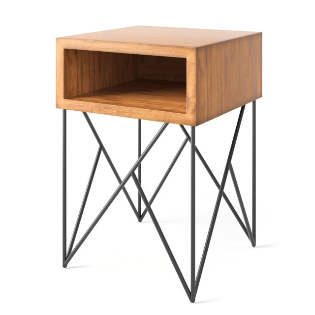 dixon side table 3D Model .c4d .max .obj .3ds .fbx .stl .blend 