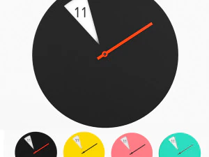 Monoqi 设计的怪异挂钟 3D 模型