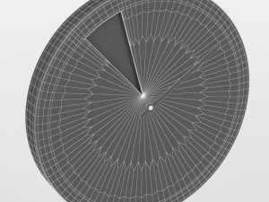 freakish wall clock by monoqi 3D 模型