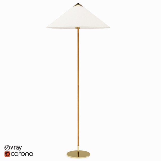 gubi 9602 floor lamp Model 3D .c4d .max .obj .3ds .fbx .stl .blend 
