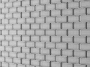brick tiles 3D मॉडल