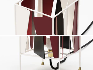 gubi b-4 table lamp 3D Model