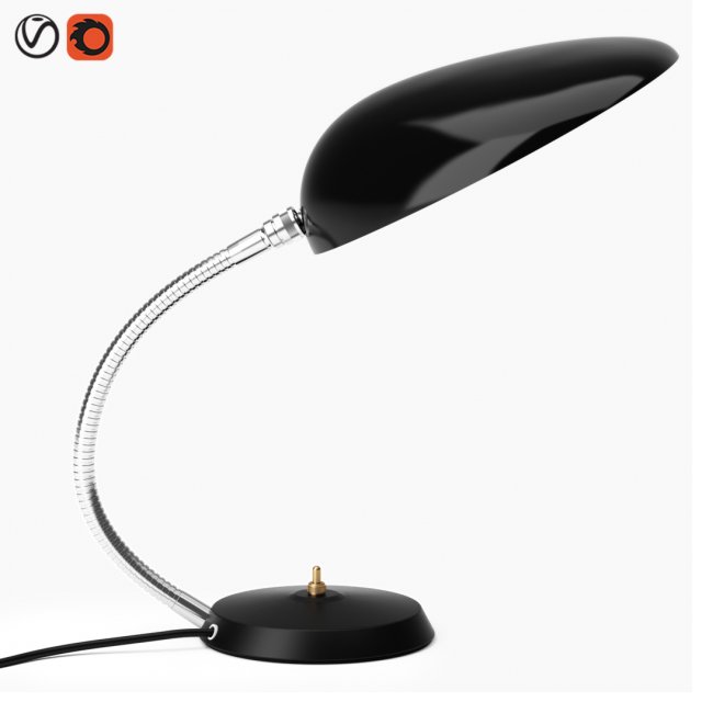 gubi cobra table lamp 3D मॉडल .c4d .max .obj .3ds .fbx .stl .blend 
