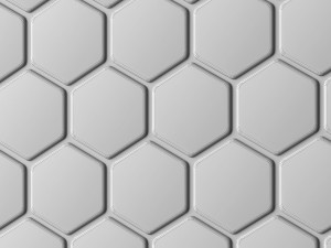 hexagon tiles 3D Model
