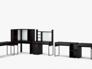 ikea micke table set 3D Model