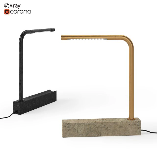 munk collective pipe lamp 3D Model .c4d .max .obj .3ds .fbx .stl .blend