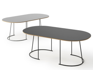 muuto airy large table Modelo 3D